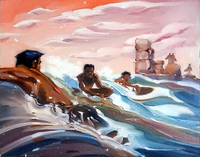 Ilustração Mediterrâneo de Ron Croci, Oriente.