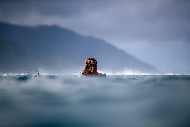 Mihimana Braye, Tahiti Pro 2024, Teahupoo. Foto: WSL / Sloane.