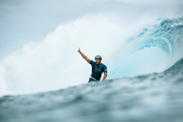 Mihimana Braye, Tahiti Pro 2024, Teahupoo. Foto: WSL / Sloane.