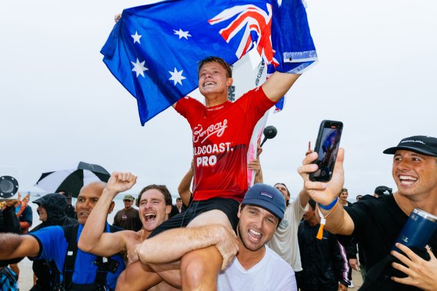 Mikey McDonagh, Gold Coast Pro 2024, Snapper Rocks, Austrália. Foto: WSL / Cait Miers.