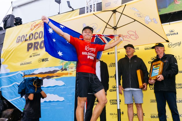 Mikey McDonagh, Gold Coast Pro 2024, Snapper Rocks, Austrália. Foto: WSL / Cait Miers.