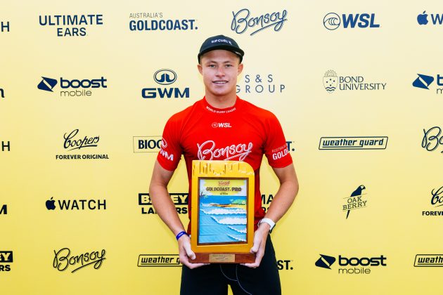 Mikey McDonagh, Gold Coast Pro 2024, Snapper Rocks, Austrália. Foto: WSL / Cait Miers.