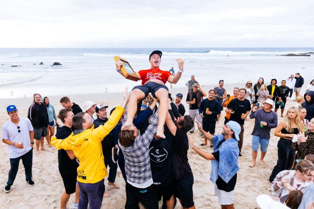 Mikey McDonagh, Gold Coast Pro 2024, Snapper Rocks, Austrália. Foto: WSL / Cait Miers.