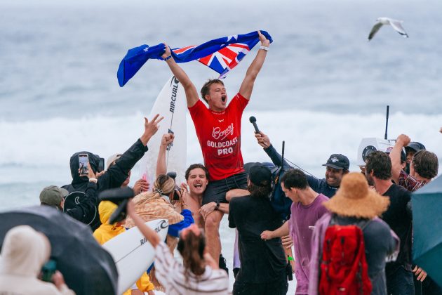 Mikey McDonagh, Gold Coast Pro 2024, Snapper Rocks, Austrália. Foto: WSL / Andrew Shield.