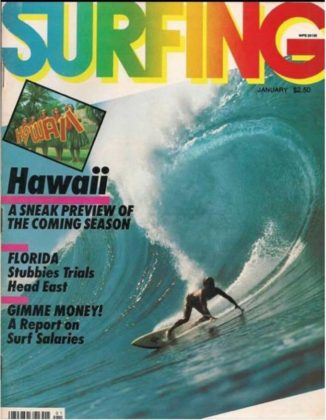 Odalto de Castro, Revista Surfing, Havaí. Foto: Arquivo pessoal.
