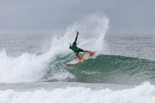 Rafael Teixeira, Sydney Surf Pro 2024, North Narrabeen, New South Wales, Austrália. Foto: WSL / Cait Miers.