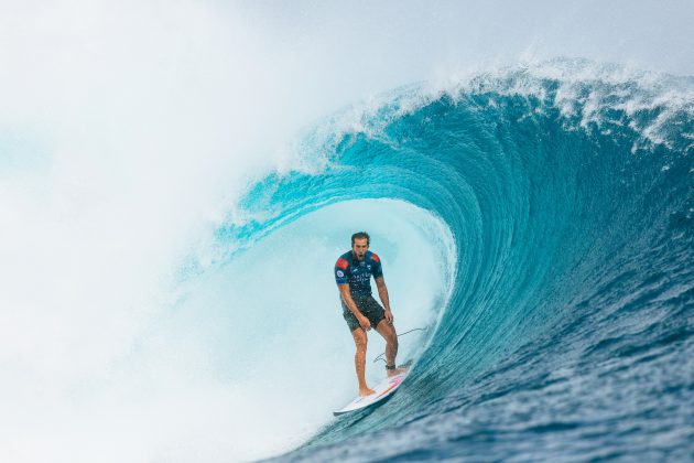 Ramzi Boukhiam, Tahiti Pro 2024, Teahupoo. Foto: WSL / Matt Dunbar.