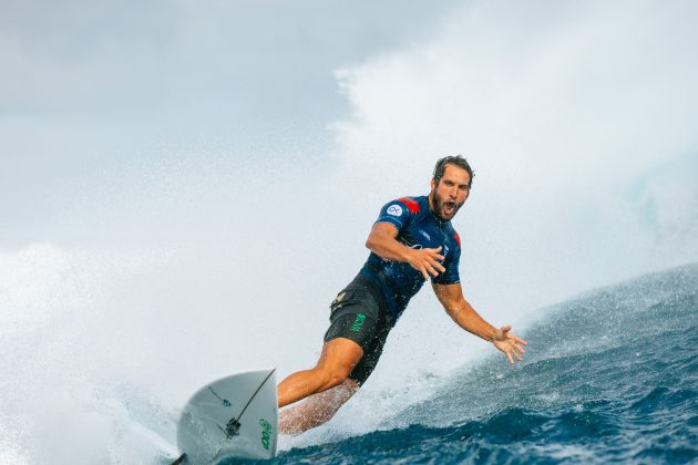 Ramzi Boukhiam, Tahiti Pro 2024, Teahupoo. Foto: WSL / Matt Dunbar.