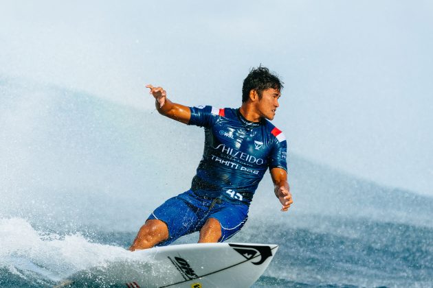 Rio Waida, Tahiti Pro 2024, Teahupoo. Foto: WSL / Sloane.