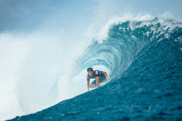 Rio Waida, Tahiti Pro 2024, Teahupoo. Foto: WSL / Sloane.