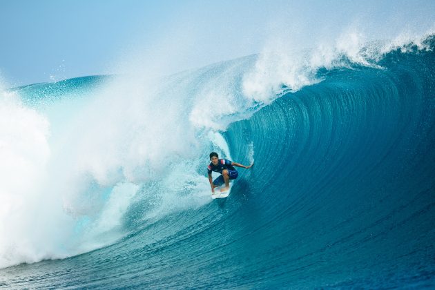 Rio Waida, Tahiti Pro 2024, Teahupoo. Foto: WSL / Sloane.