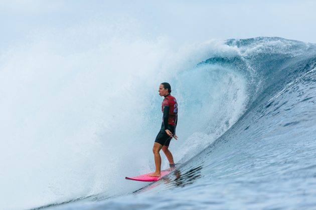 Tyler Wright, Tahiti Pro 2024, Teahupoo. Foto: WSL / Sloane.