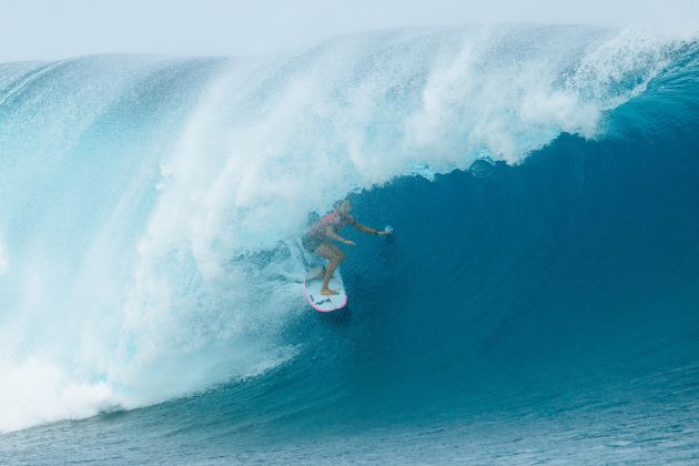 Vahine Fierro, Tahiti Pro 2024, Teahupoo. Foto: WSL / Matt Dunbar.