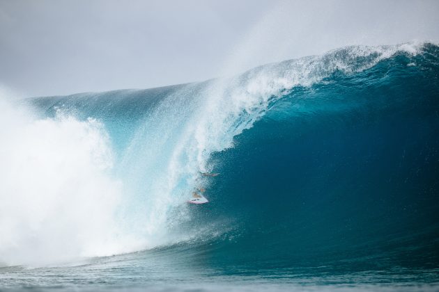 Vahine Fierro, Tahiti Pro 2024, Teahupoo. Foto: WSL / Sloane.