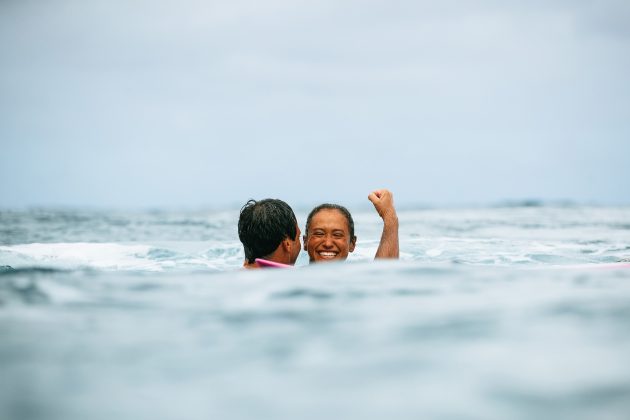 Vahine Fierro, Tahiti Pro 2024, Teahupoo. Foto: WSL / Sloane.