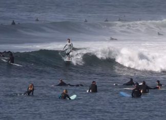 Crowd bizarro em Malibu