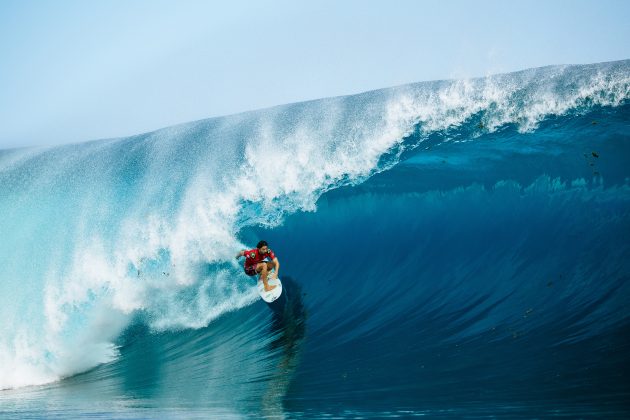 Yago Dora, Tahiti Pro 2024, Teahupoo. Foto: WSL / Sloane.