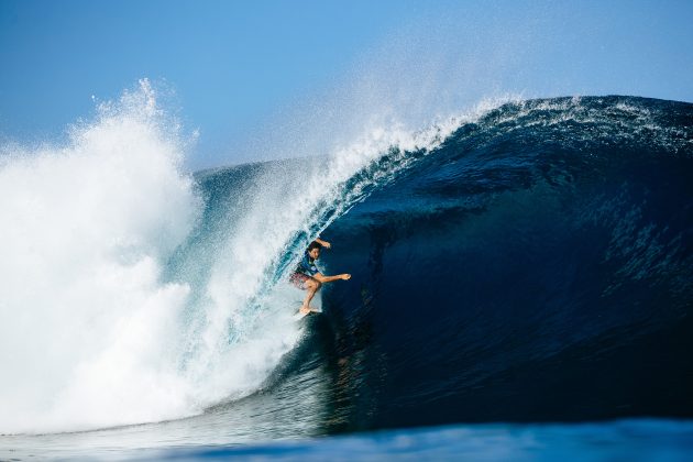 Yago Dora, Tahiti Pro 2024, Teahupoo. Foto: WSL / Sloane.