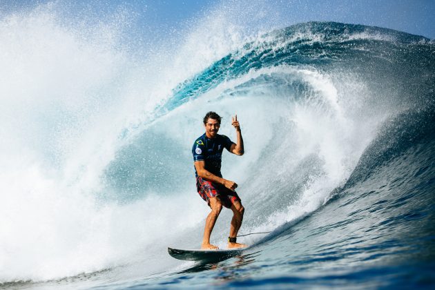 Yago Dora, Tahiti Pro 2024, Teahupoo. Foto: WSL / Sloane.