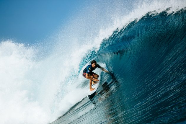 Yago Dora, Tahiti Pro 2024, Teahupoo. Foto: WSL / Sloane.