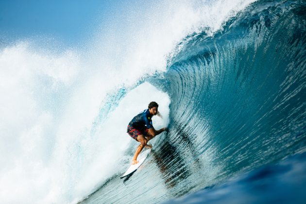 Yago Dora, Tahiti Pro 2024, Teahupoo. Foto: WSL / Sloane.