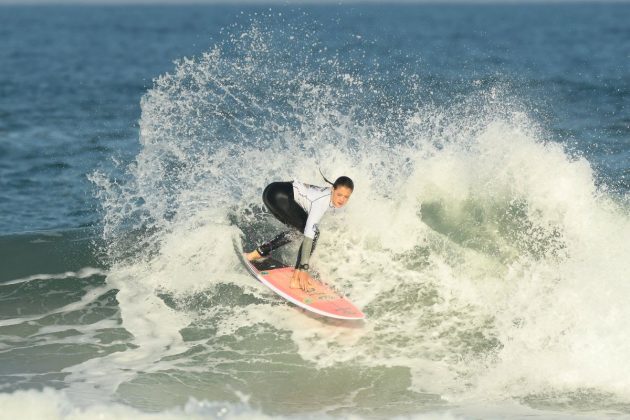 Kauanny de Souza, Circuito Fico Kids and Kings ASJ 2024, Praia da Joaquina, Florianópolis (SC). Foto: Márcio David.