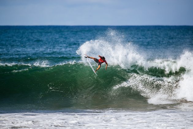 Barron Mamiya, El Salvador Pro 2024, Punta Roca, La Libertad. Foto: WSL / Aaron Hughes.