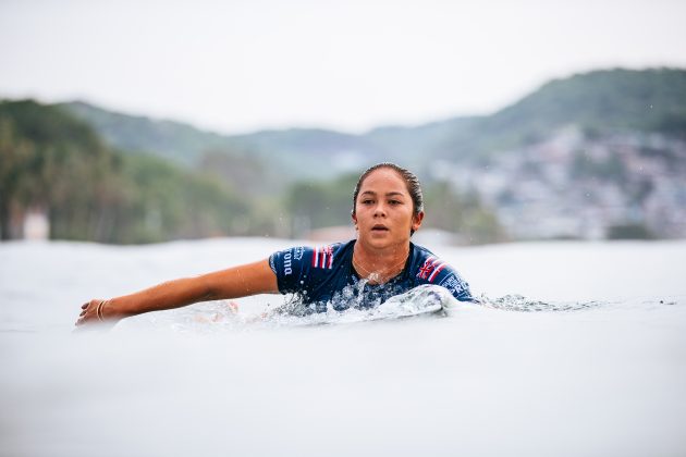 Bettylou Sakura Johnson, El Salvador Pro 2024, Punta Roca, La Libertad. Foto: WSL / Aaron Hughes.