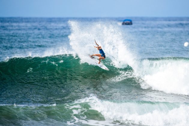 Bettylou Sakura Johnson, El Salvador Pro 2024, Punta Roca, La Libertad. Foto: WSL / Aaron Hughes.