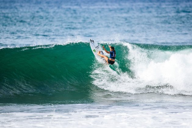 Bettylou Sakura Johnson, El Salvador Pro 2024, Punta Roca, La Libertad. Foto: WSL / Aaron Hughes.