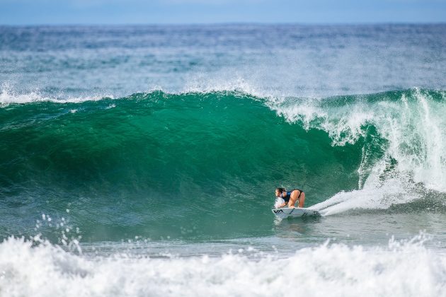 Bettylou Sakura Johnson, El Salvador Pro 2024, Punta Roca, La Libertad. Foto: WSL / Aaron Hughes.