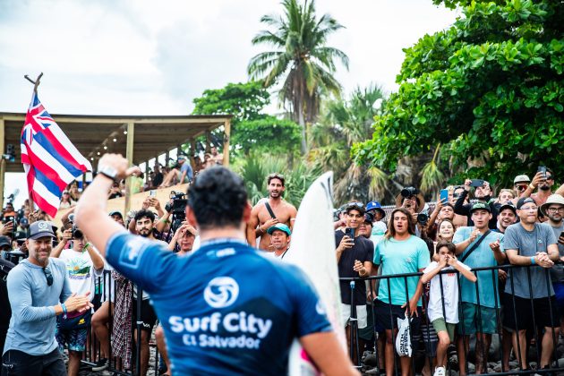 Bryan Perez, El Salvador Pro 2024, Punta Roca, La Libertad. Foto: WSL / Aaron Hughes.