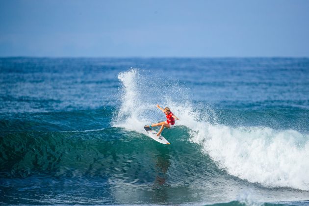 Caitlin Simmers, El Salvador Pro 2024, Punta Roca, La Libertad. Foto: WSL / Aaron Hughes.