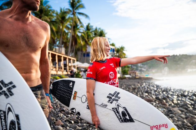 Caitlin Simmers, El Salvador Pro 2024, Punta Roca, La Libertad. Foto: WSL / Aaron Hughes.