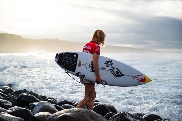 Caitlin Simmers, El Salvador Pro 2024, Punta Roca, La Libertad. Foto: WSL / Aaron Hughes.