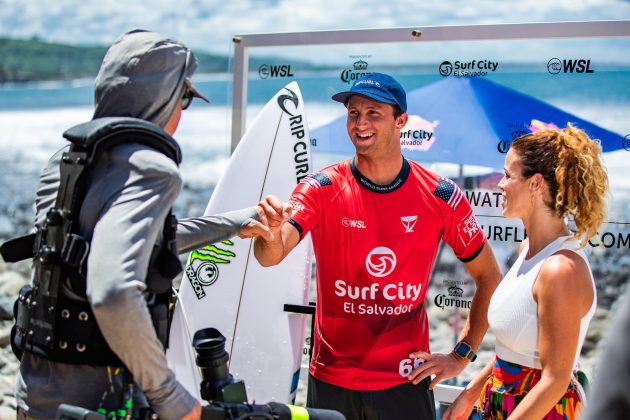 Crosby Colapinto, El Salvador Pro 2024, Punta Roca, La Libertad. Foto: WSL / Aaron Hughes.