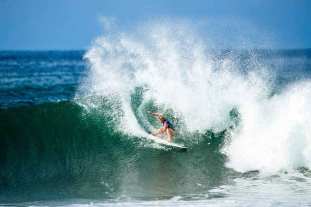 Gabriela Bryan, El Salvador Pro 2024, Punta Roca, La Libertad. Foto: WSL / Aaron Hughes.