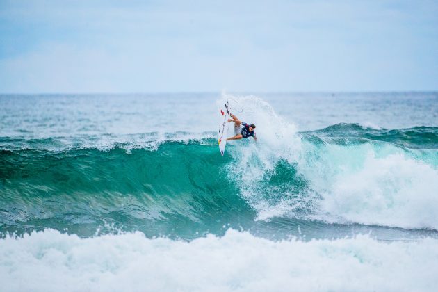 Leonardo Fioravanti, El Salvador Pro 2024, Punta Roca, La Libertad. Foto: WSL / Aaron Hughes.