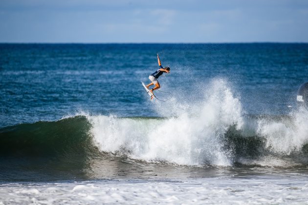 Leonardo Fioravanti, El Salvador Pro 2024, Punta Roca, La Libertad. Foto: WSL / Aaron Hughes.