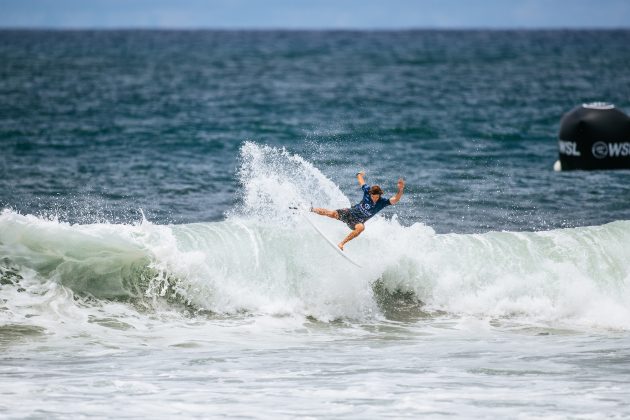 Liam O'Brien, El Salvador Pro 2024, Punta Roca, La Libertad. Foto: WSL / Aaron Hughes.