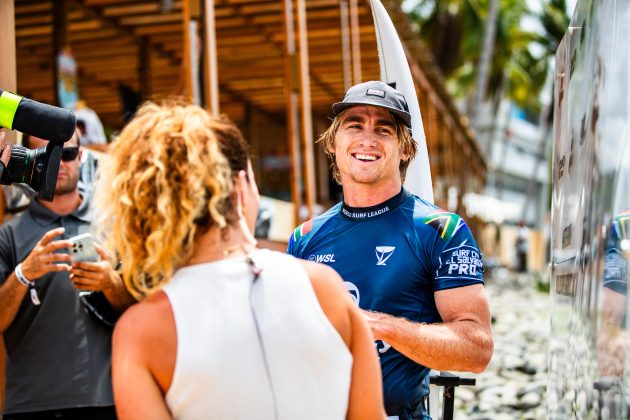 Mattew McGillivray, El Salvador Pro 2024, Punta Roca, La Libertad. Foto: WSL / Aaron Hughes.