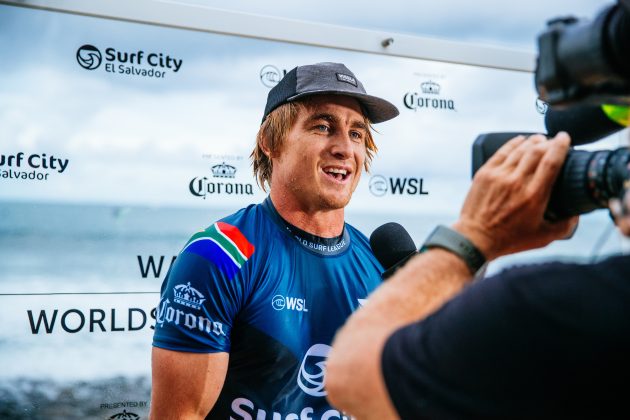 Mattew McGillivray, El Salvador Pro 2024, Punta Roca, La Libertad. Foto: WSL / Aaron Hughes.