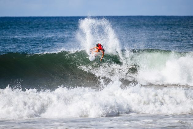 Ramzi Boukhiam, El Salvador Pro 2024, Punta Roca, La Libertad. Foto: WSL / Aaron Hughes.