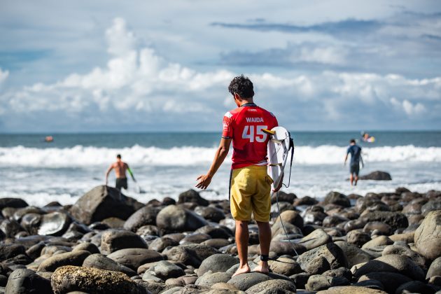 Rio Waida, El Salvador Pro 2024, Punta Roca, La Libertad. Foto: WSL / Aaron Hughes.