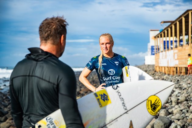 Tatiana Weston-Webb, El Salvador Pro 2024, Punta Roca, La Libertad. Foto: WSL / Aaron Hughes.