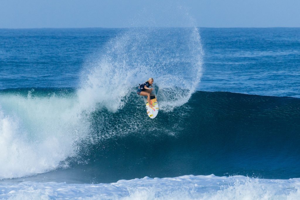 Tatiana Weston- Webb para nas semis e fica em terceiro.