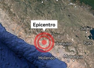 Terremoto atinge litoral peruano