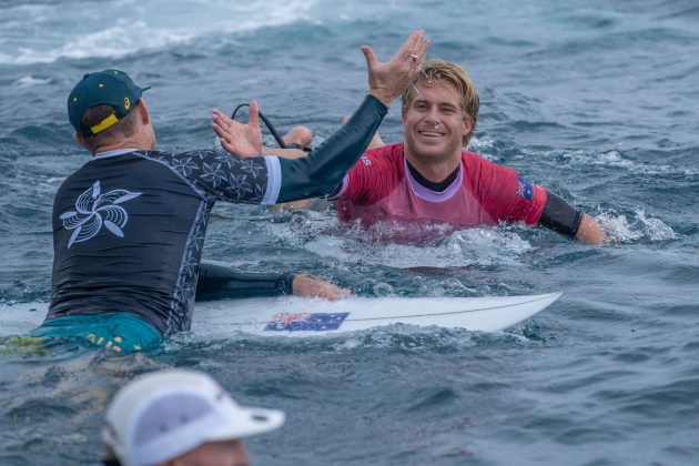 Ethan Ewing, Jogos Olímpicos 2024, Teahupoo, Taiti. Foto: ISA / Tim Mckenna.