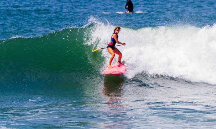 Angela Bauer, Praia da Macumba, Recreio dos Bandeirantes (RJ). Foto: Fedoca Lima.