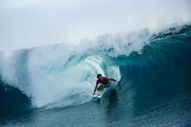 Filipe Toledo, Jogos Olímpicos 2024, Teahupoo, Taiti. Foto: ISA / Beatriz Ryder.